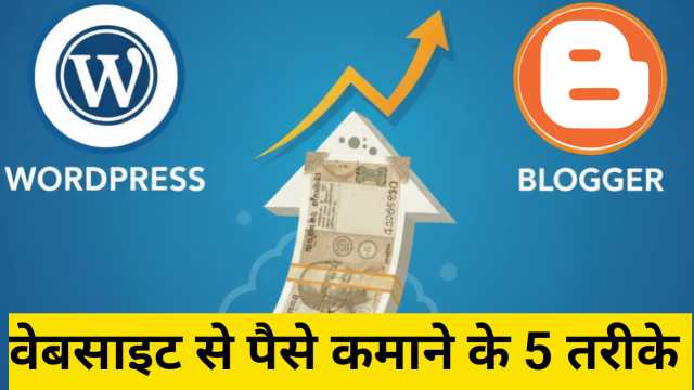 Website से पैसा कैसे कमाएं – वेबसाइट से पैसे कमाने के आसान तरीके 2025